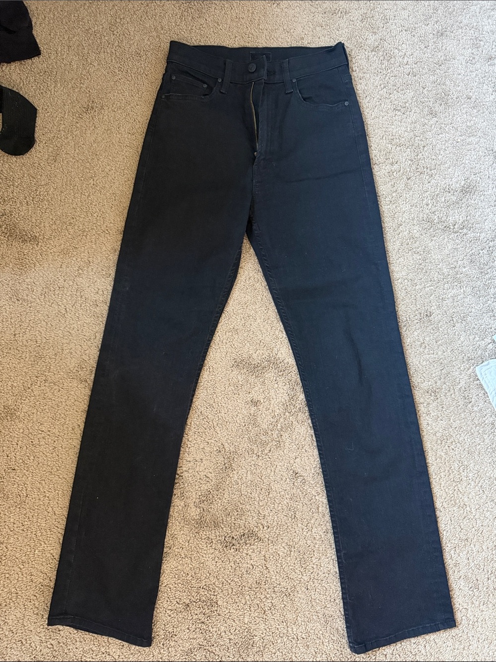 Mother high waisted rider skimp black 25-26